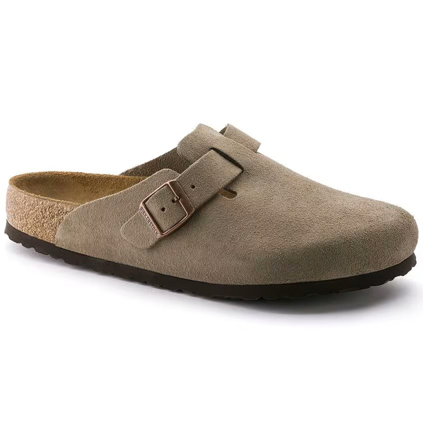 Boston Suede Leather - Taupe